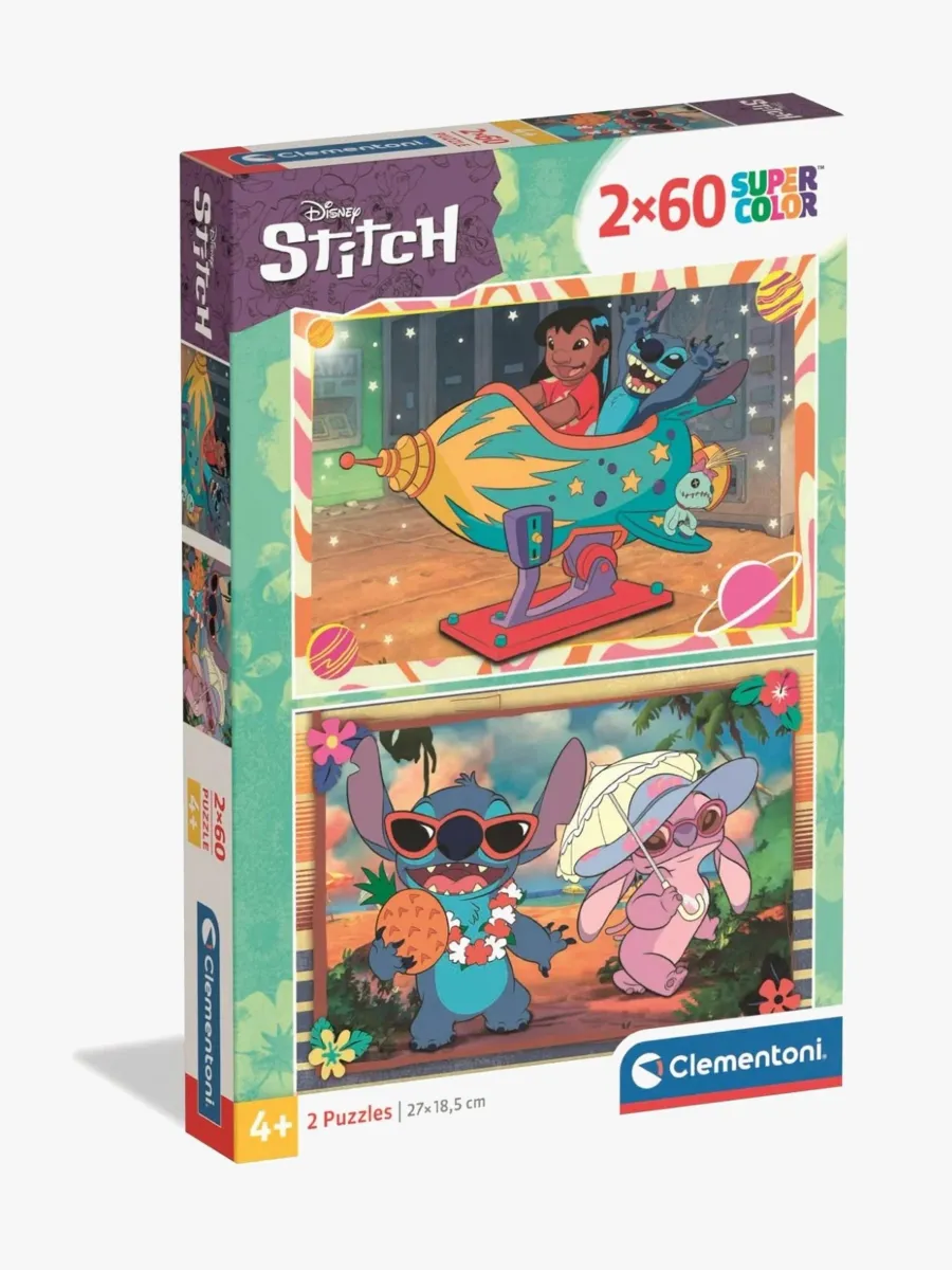 Clementoni Disney Stitch Pussel 2-i-1