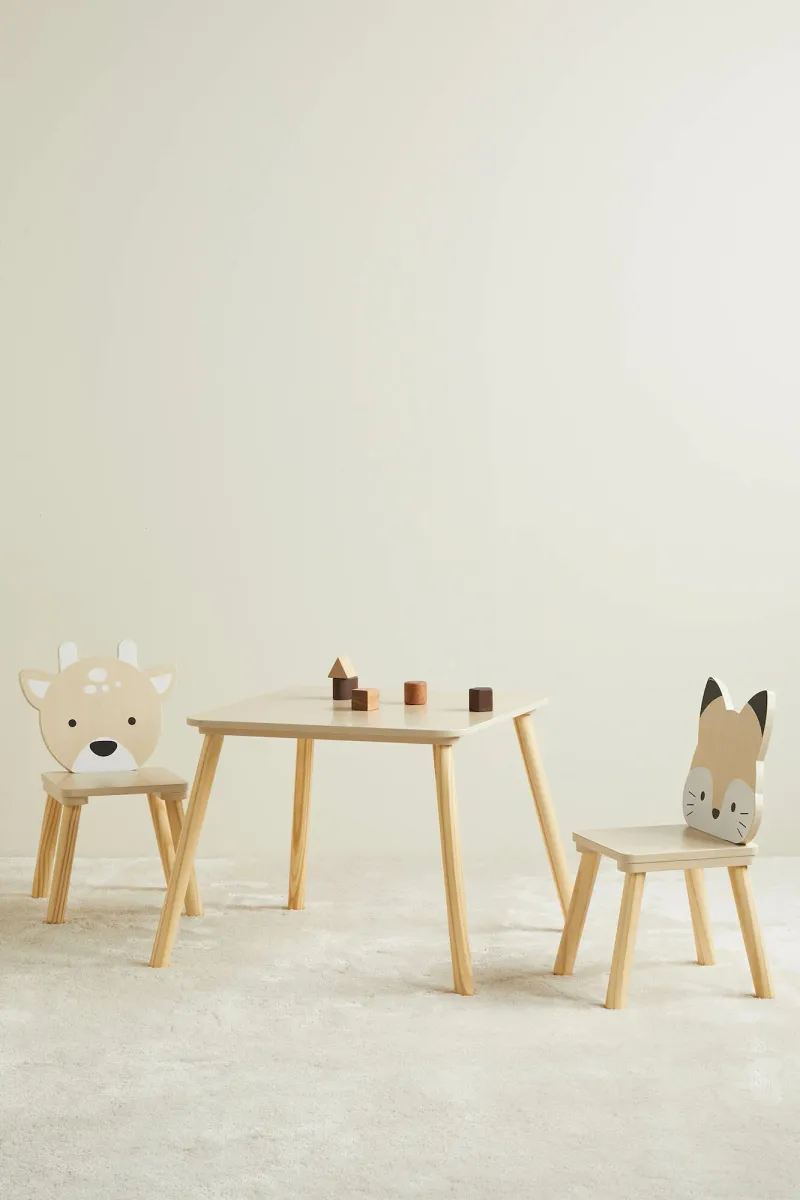 Cloudberry Castle Bord och Stolar, Deer &  Fox