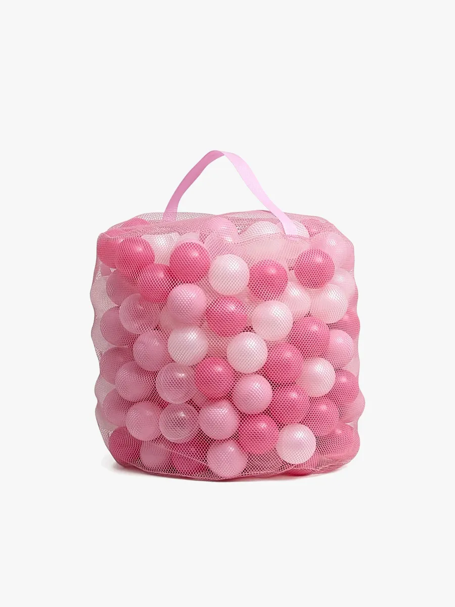 Cloudberry Castle Mjuka Bollar 250 st, Rosa/vit
