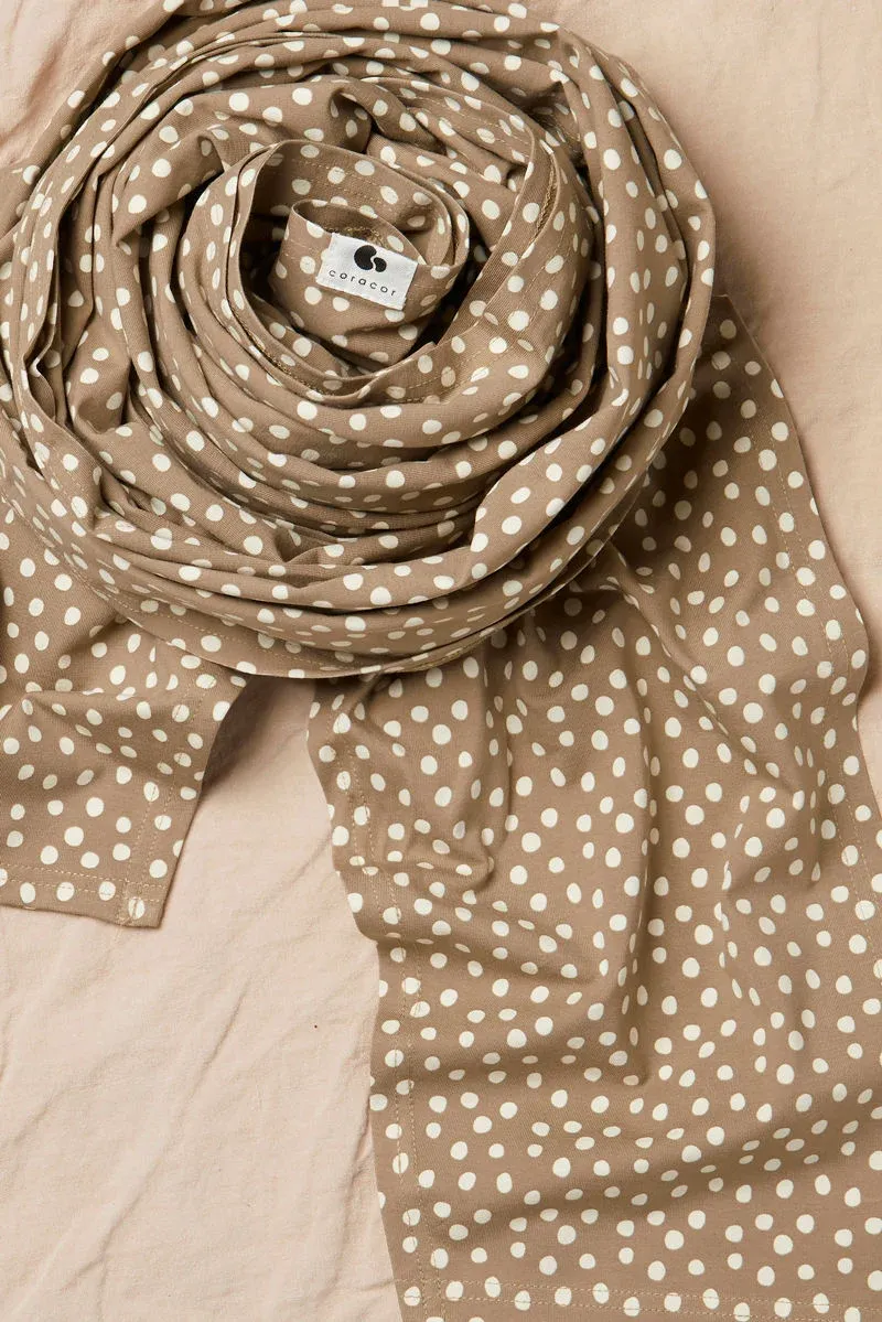 Coracor Bärsjal Big Dot, Taupe - Bäst i test