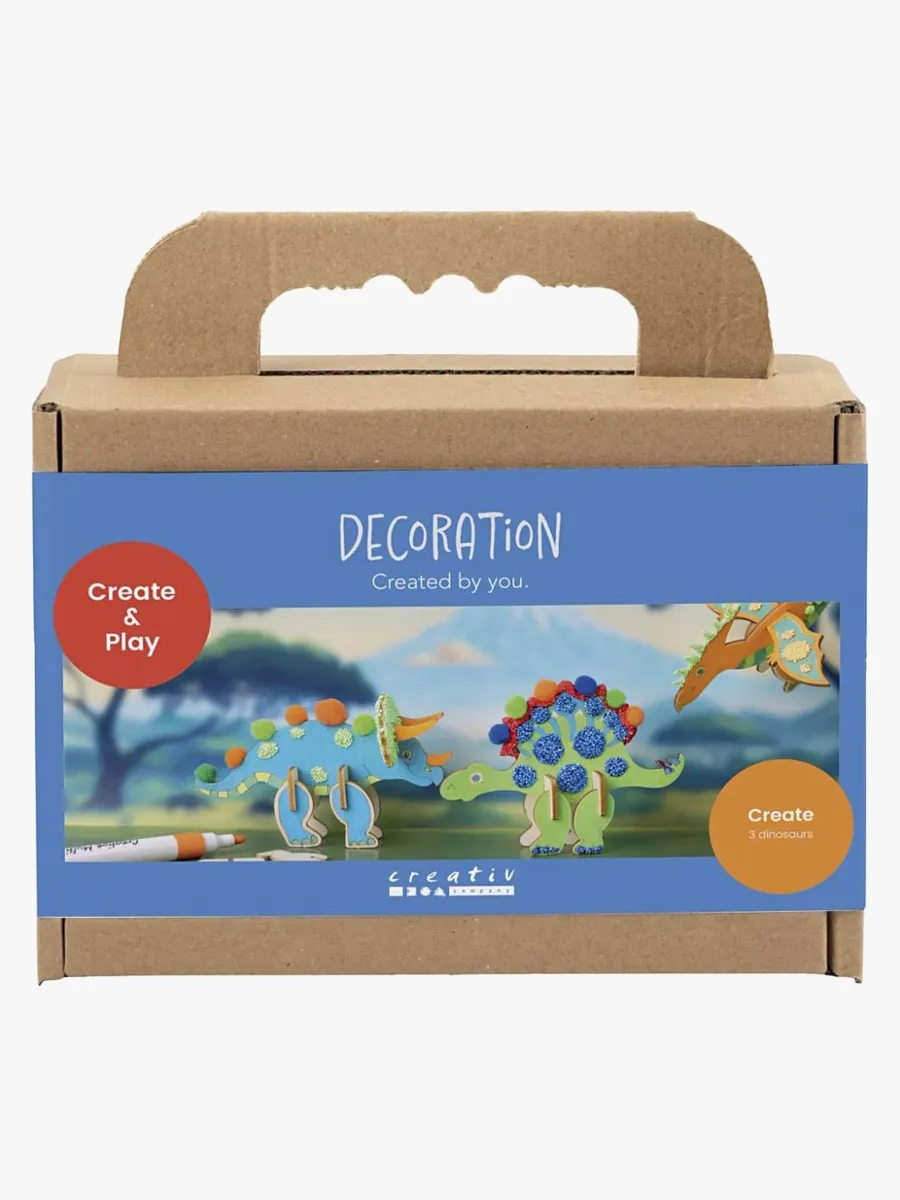 Creativ Company Pysselset Dinosaurier Mini