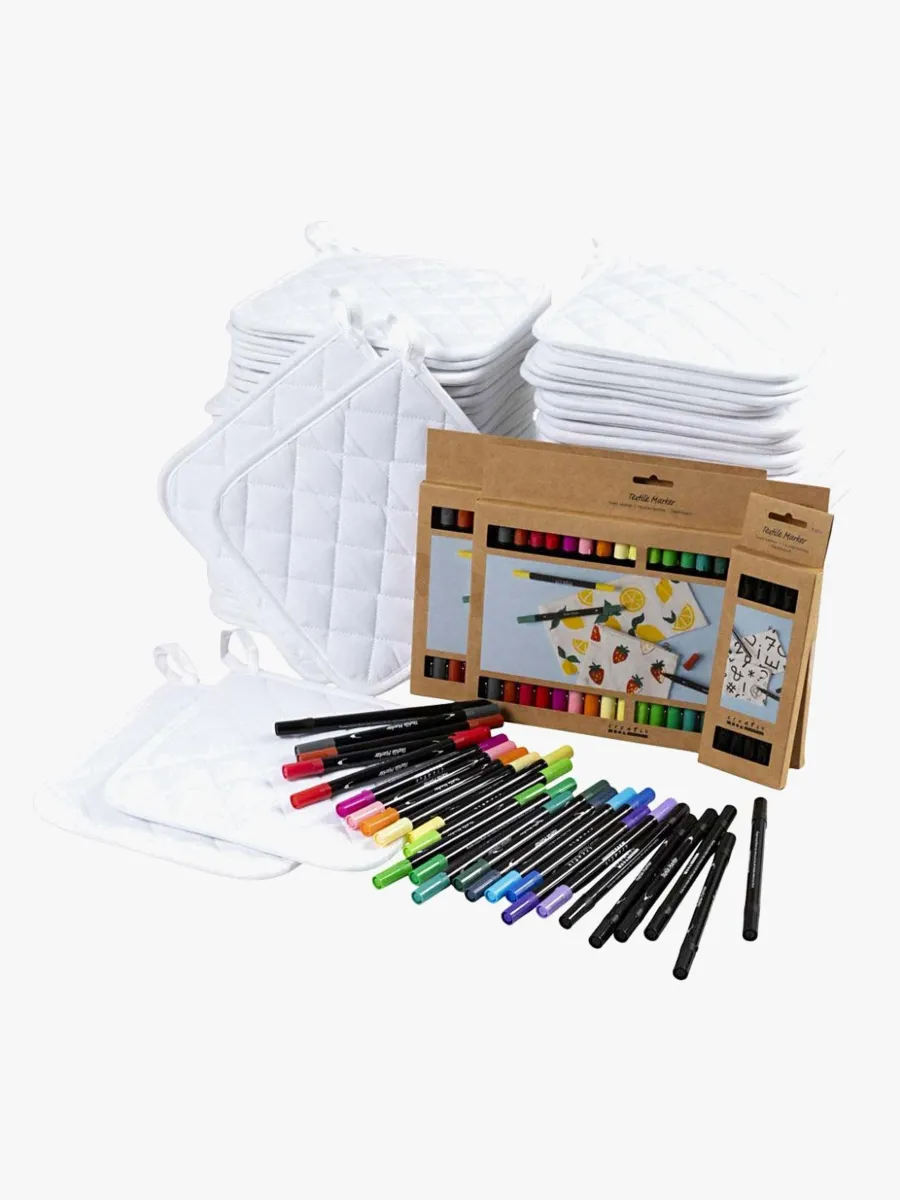 Creativ Company Pysselset Grytlappar Megapack