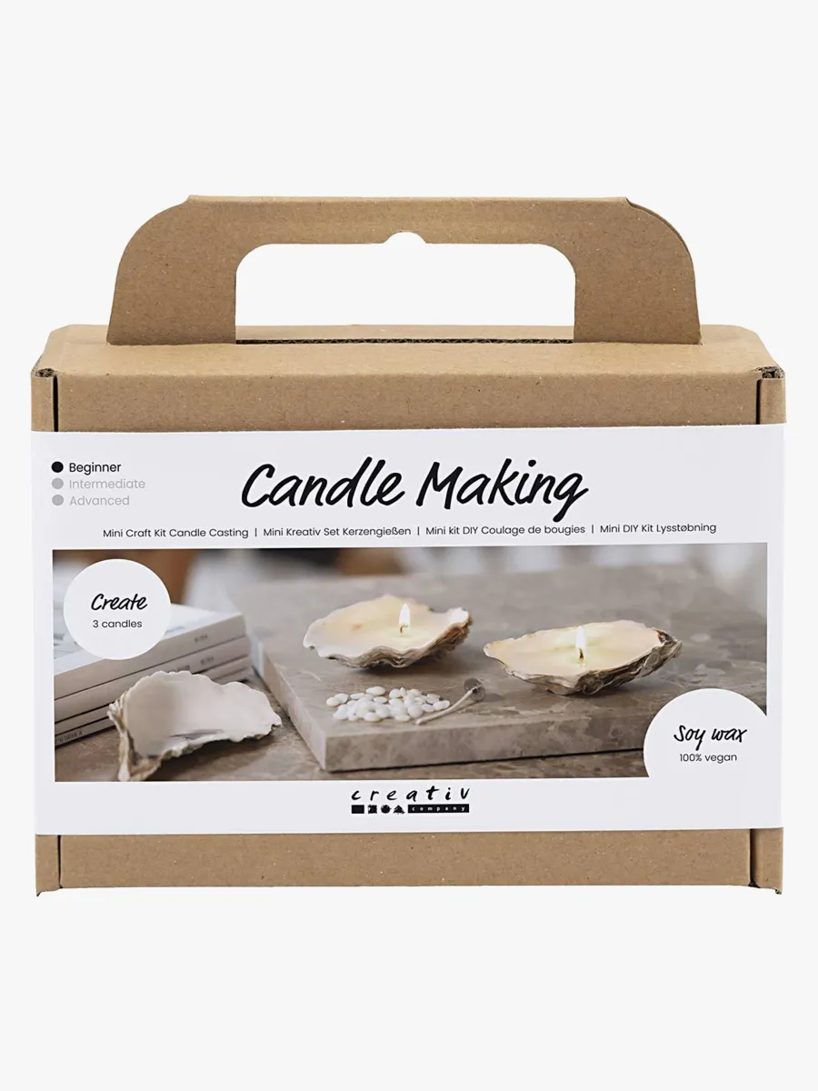 Creativ Company Pysselset Sojaljus i Ostronskal DIY