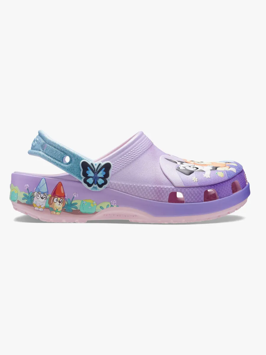 Crocs Bluey Kids Tofflor, Pink, 23-24
