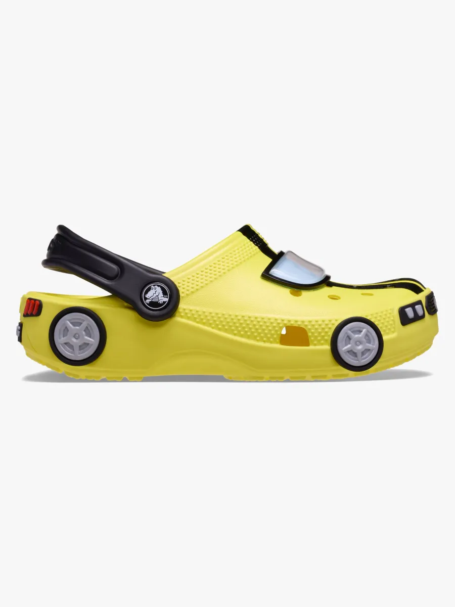 Crocs Classic IAM Race Car Kids Tofflor, Cyber Yellow, 22-23