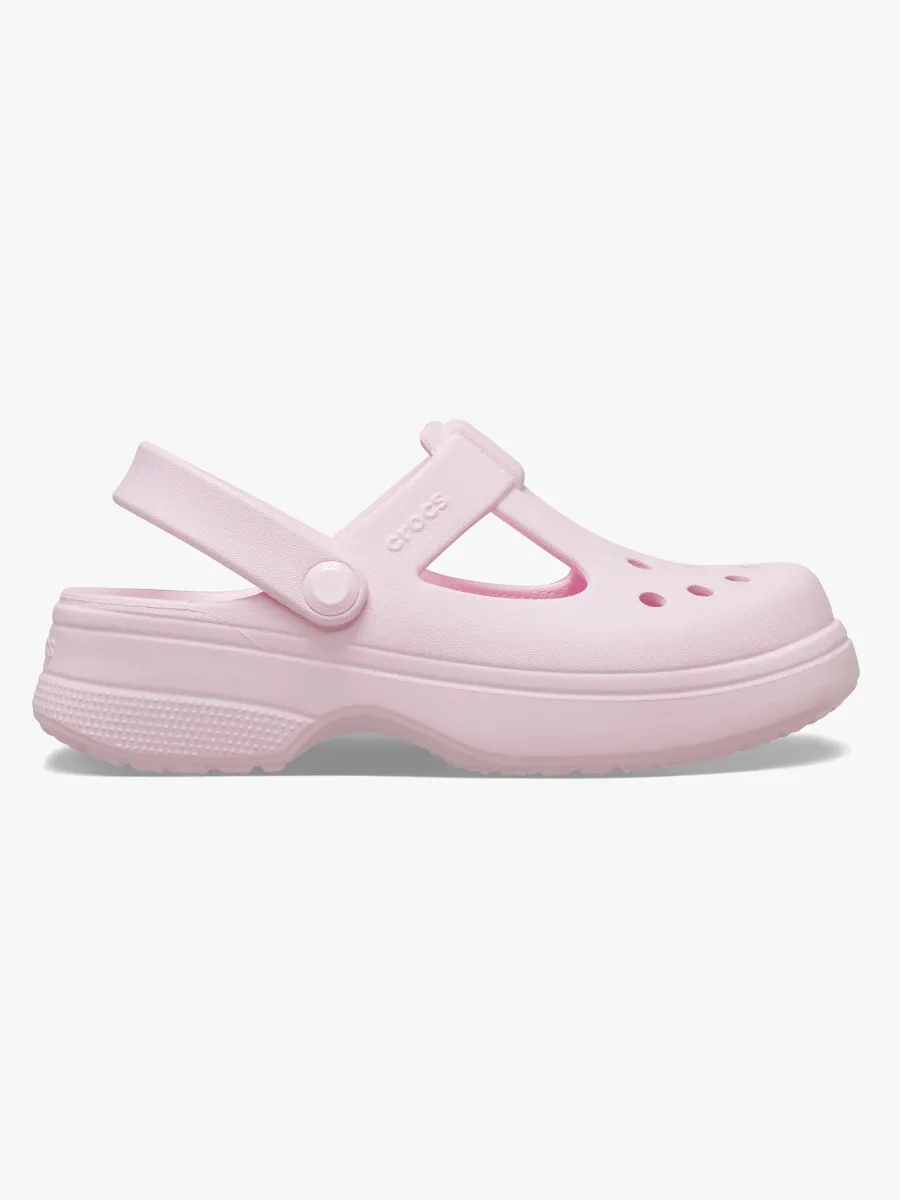 Crocs Classic Mary Jane Tofflor, Pink Milk, 29-30