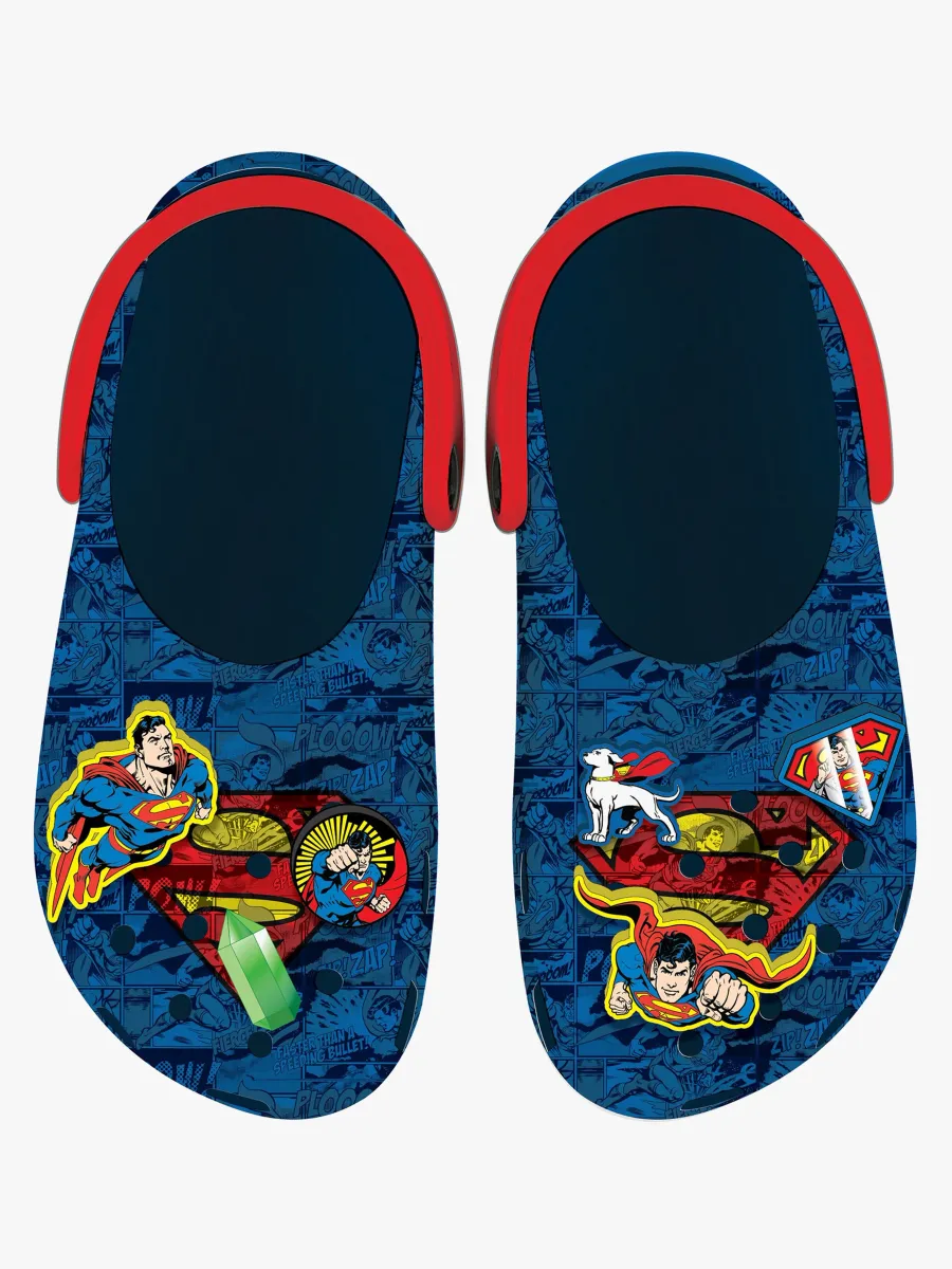 Crocs Classic Superman Tofflor, Multi, 33-34