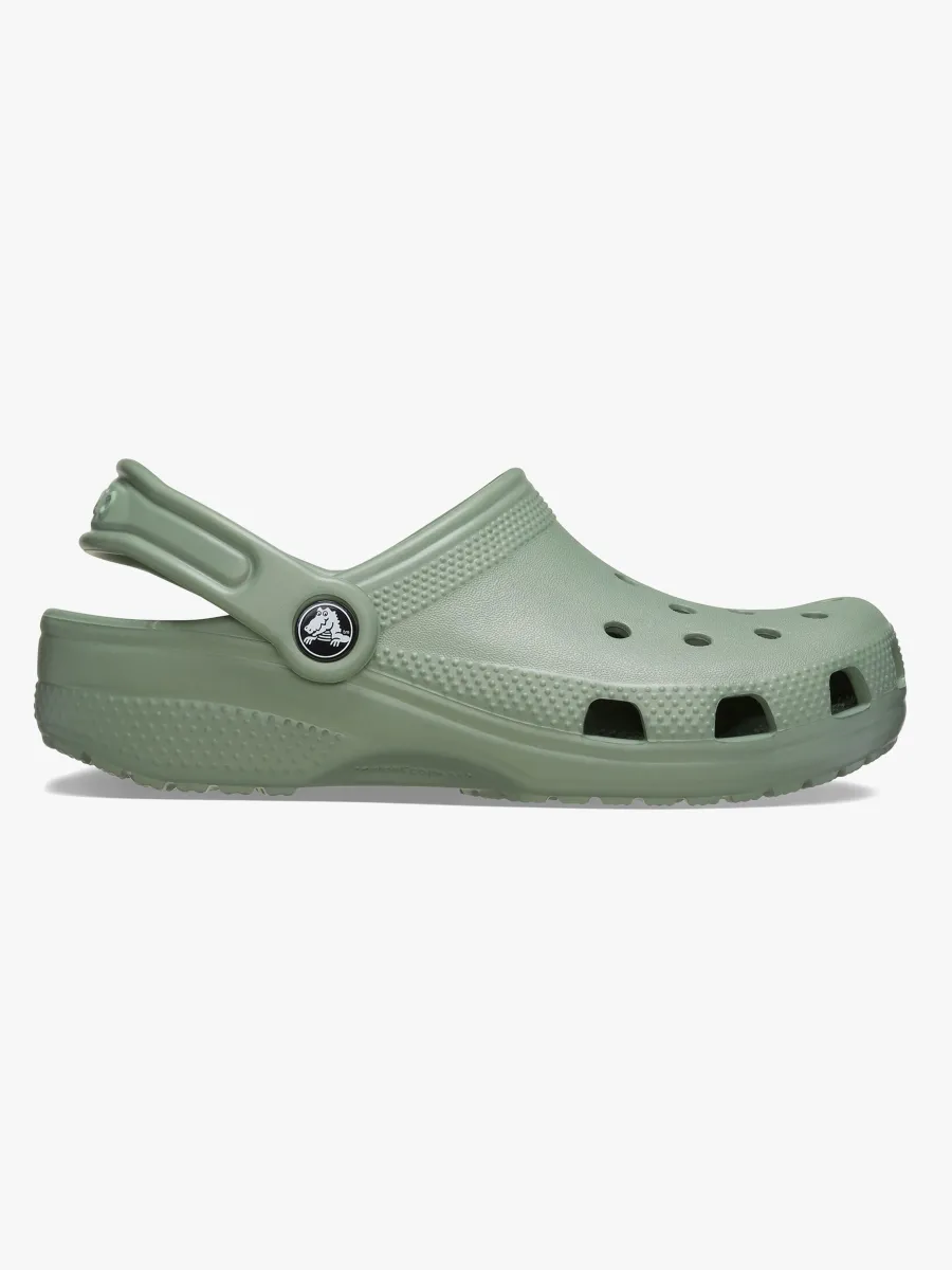 Crocs Classic Tofflor, Moss, 32-33