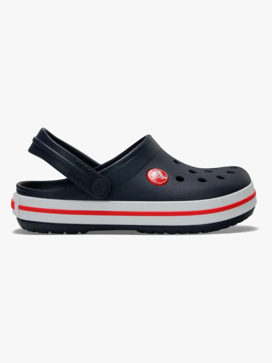 Crocs Classic Tofflor, Navy/Red, 29-30