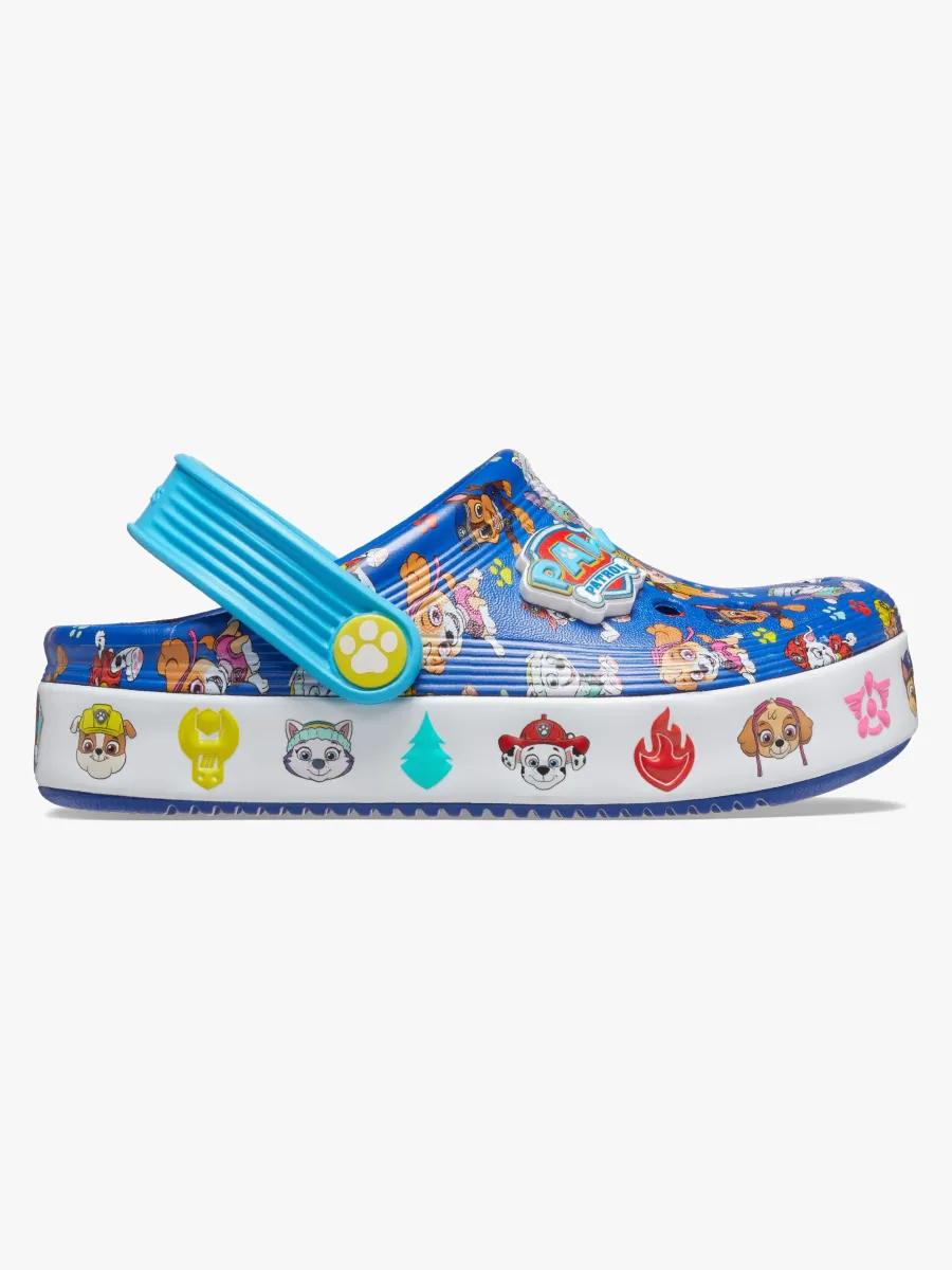 Crocs Paw Patrol Off Court Tofflor, Blue, 20-21