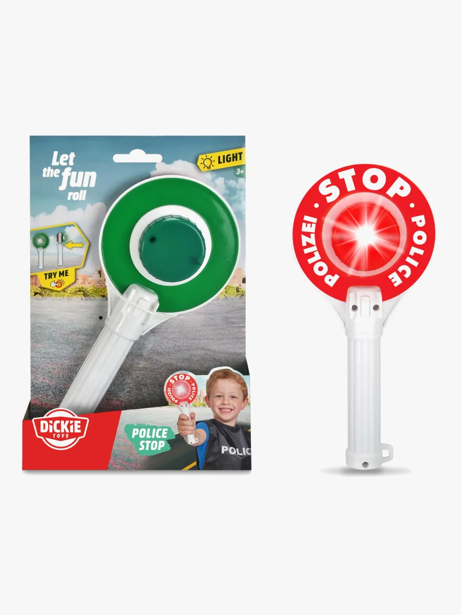 Dickie Toys Polis Stoppskylt