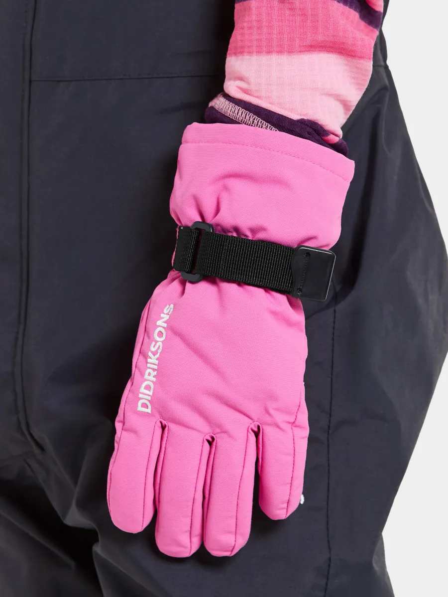 Didriksons Biggles Handskar, Sweet Pink, 6-8 år - Bäst i test