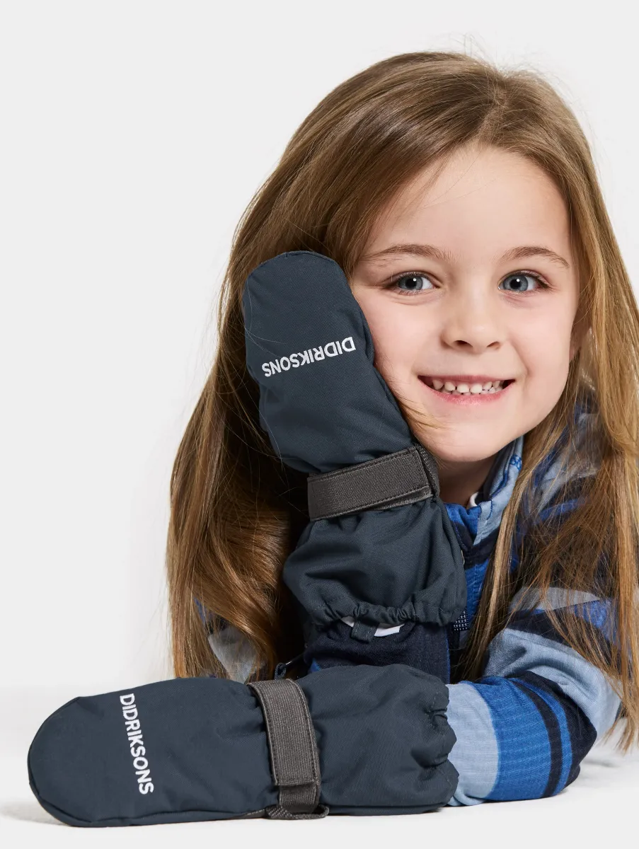 Didriksons Biggles Zip Vantar, Navy, 4-6 år