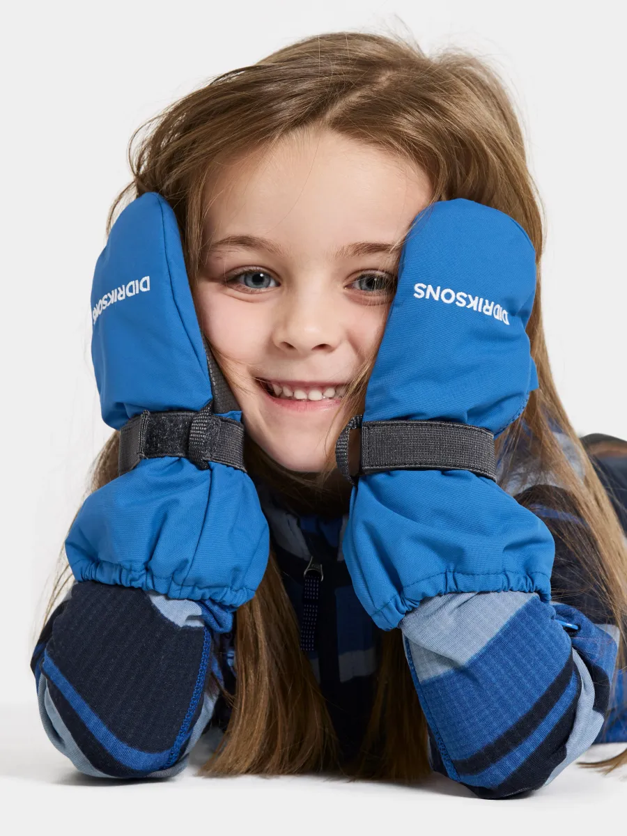 Didriksons Biggles Zip Vantar, Sapphire Blue, 2-4 år