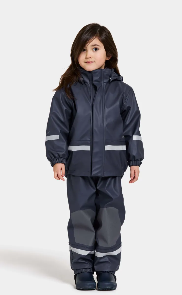 Didriksons Boardman Fodrat Regnställ, Navy, 130 - Bäst i test