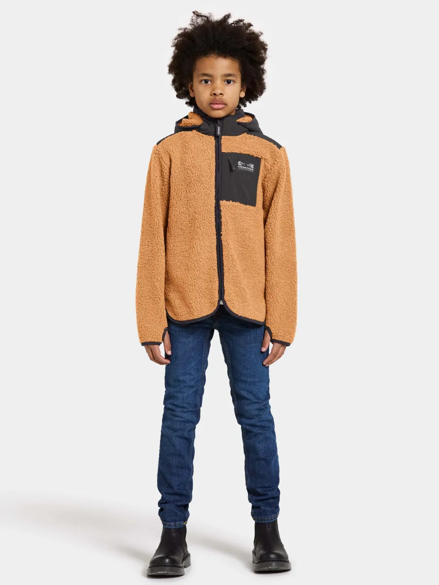 Didriksons Exa Pilejacka, Almond Brown, 130