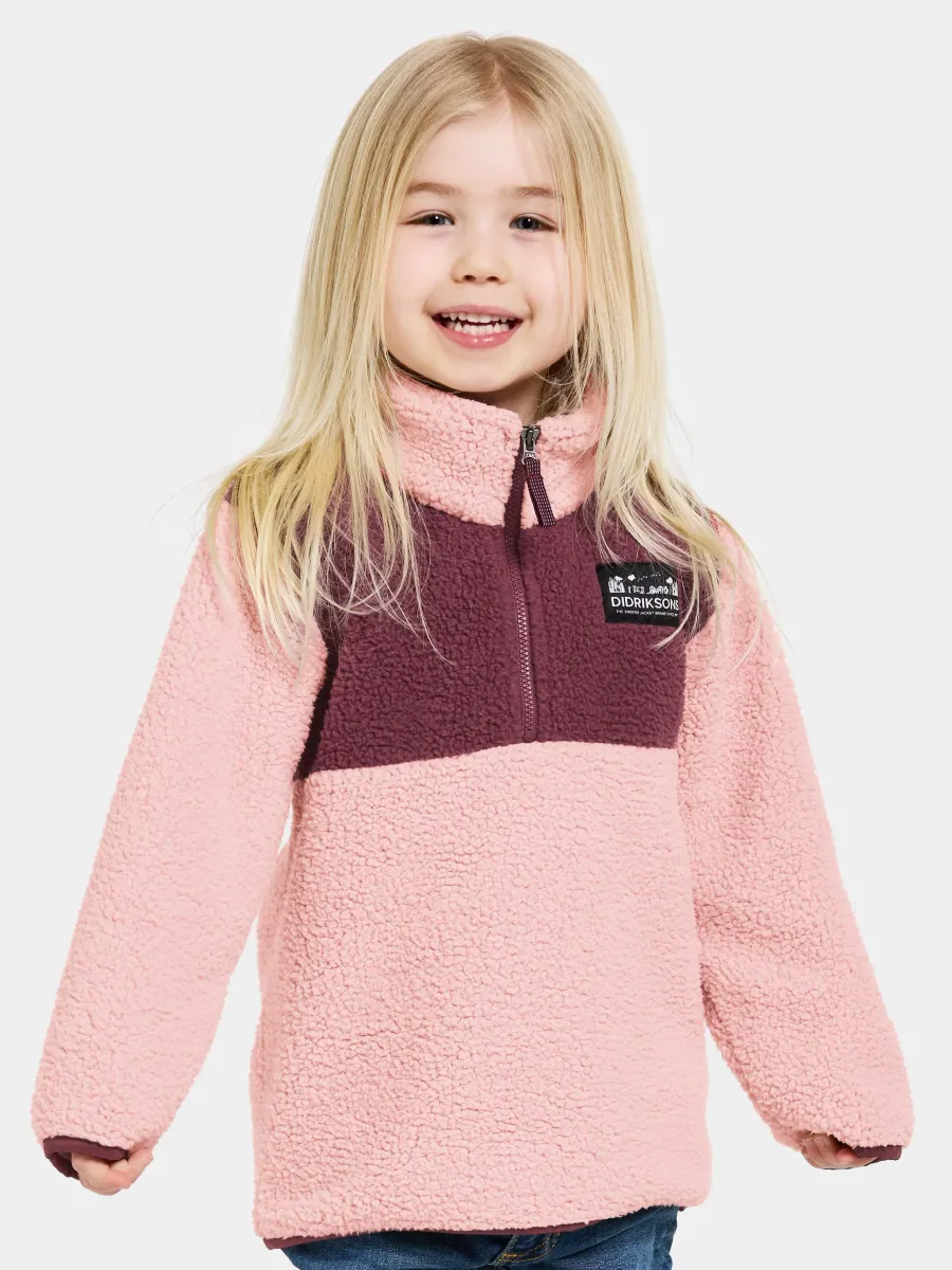 Didriksons Gosig Piletröja, Dusty Pink, 120