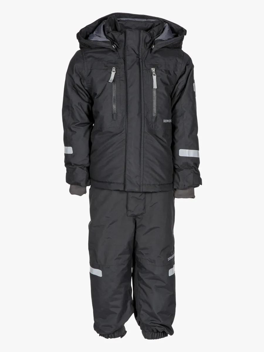 Didriksons Hamres Vinterset, Black, 100