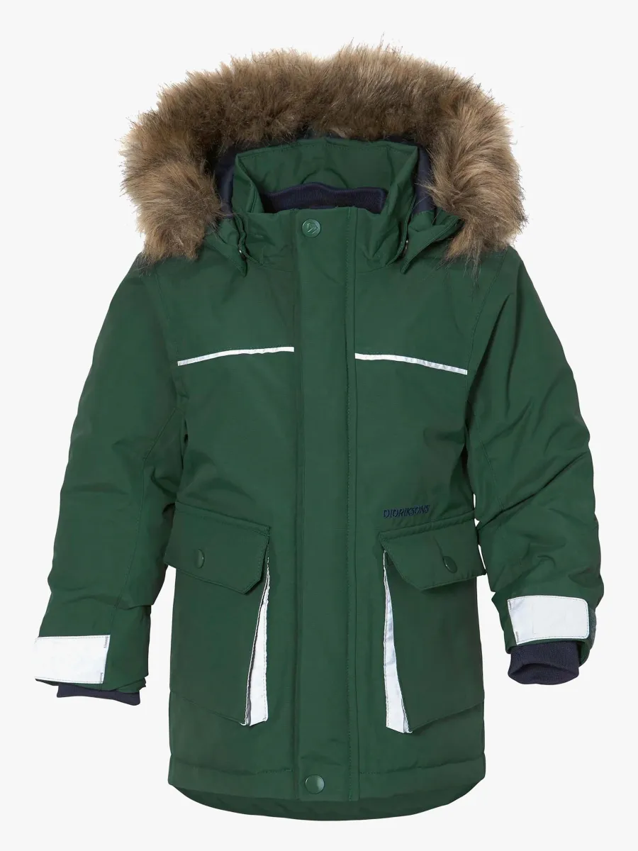 Didriksons Kure Vinterjacka, Evening Green, 80