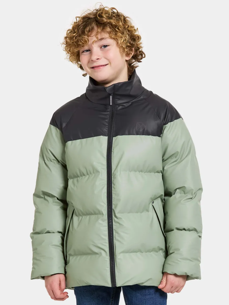 Didriksons Mega Vinterjacka, Light Moss, 150