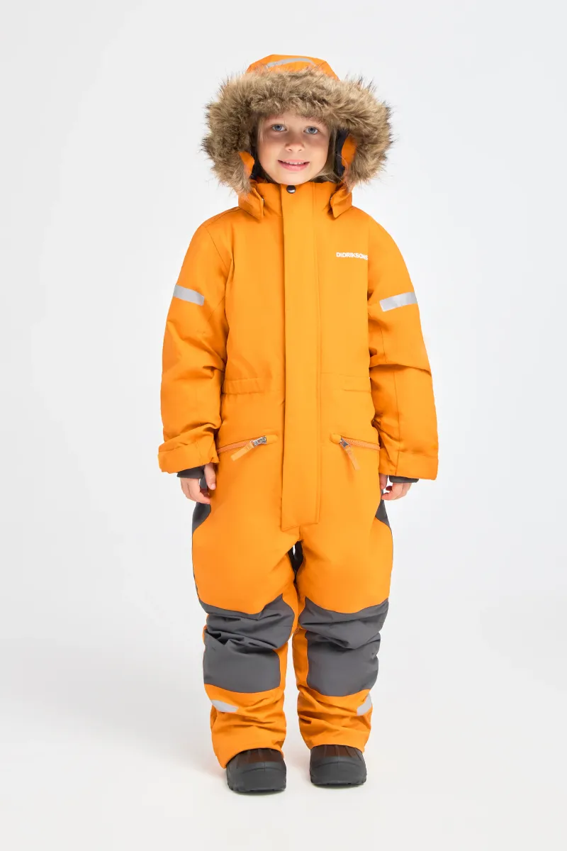Didriksons Migisi Vinteroverall, Orange Jam, 100