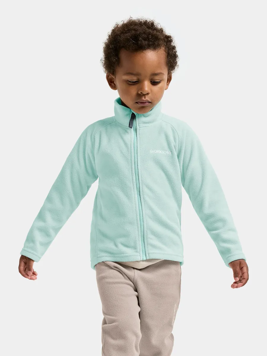 Didriksons Monte Fleecejacka, Ocean Mint, 90