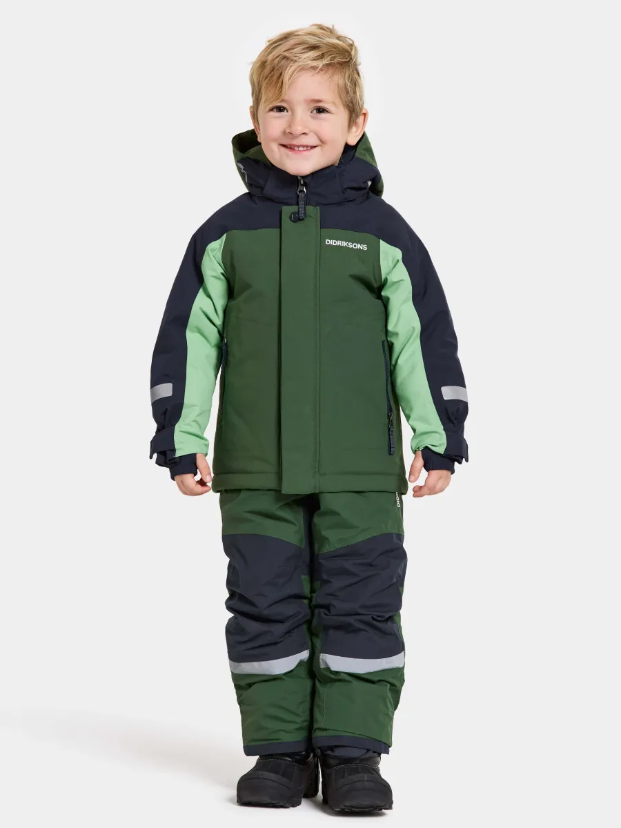 Didriksons Neptun Vinterjacka, Pine Green, 80