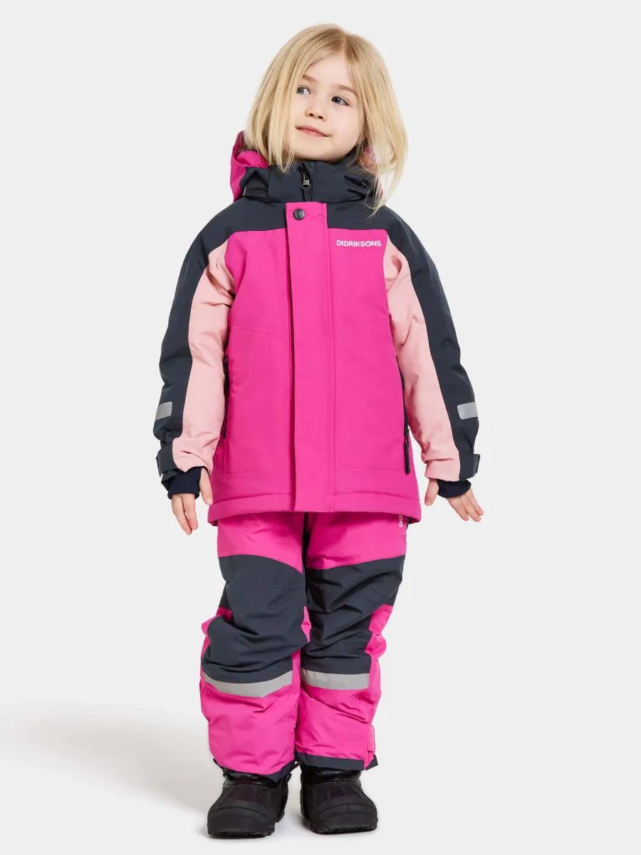 Didriksons Neptun Vinterjacka, Plastic Pink, 80