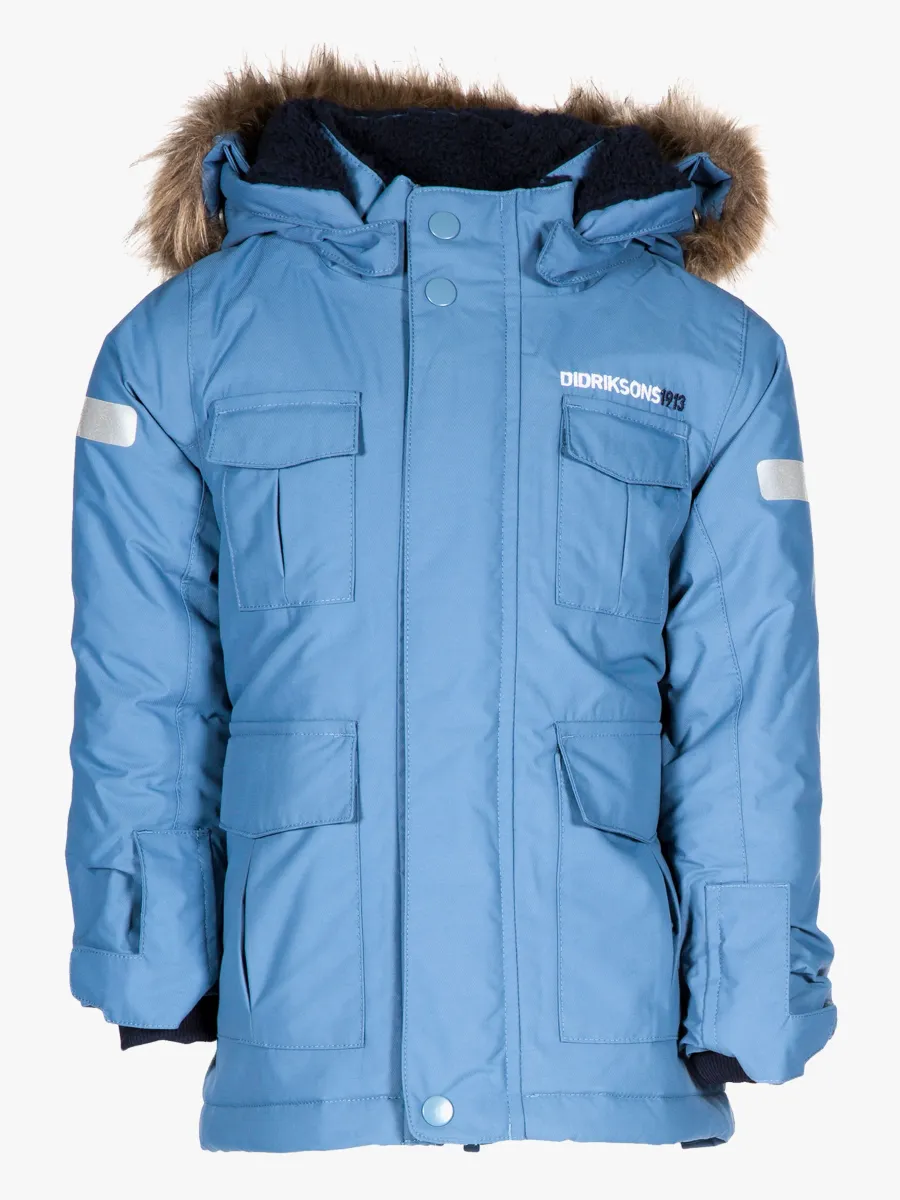 Didriksons Nokosi Parka, Coldsmoke Blue 80