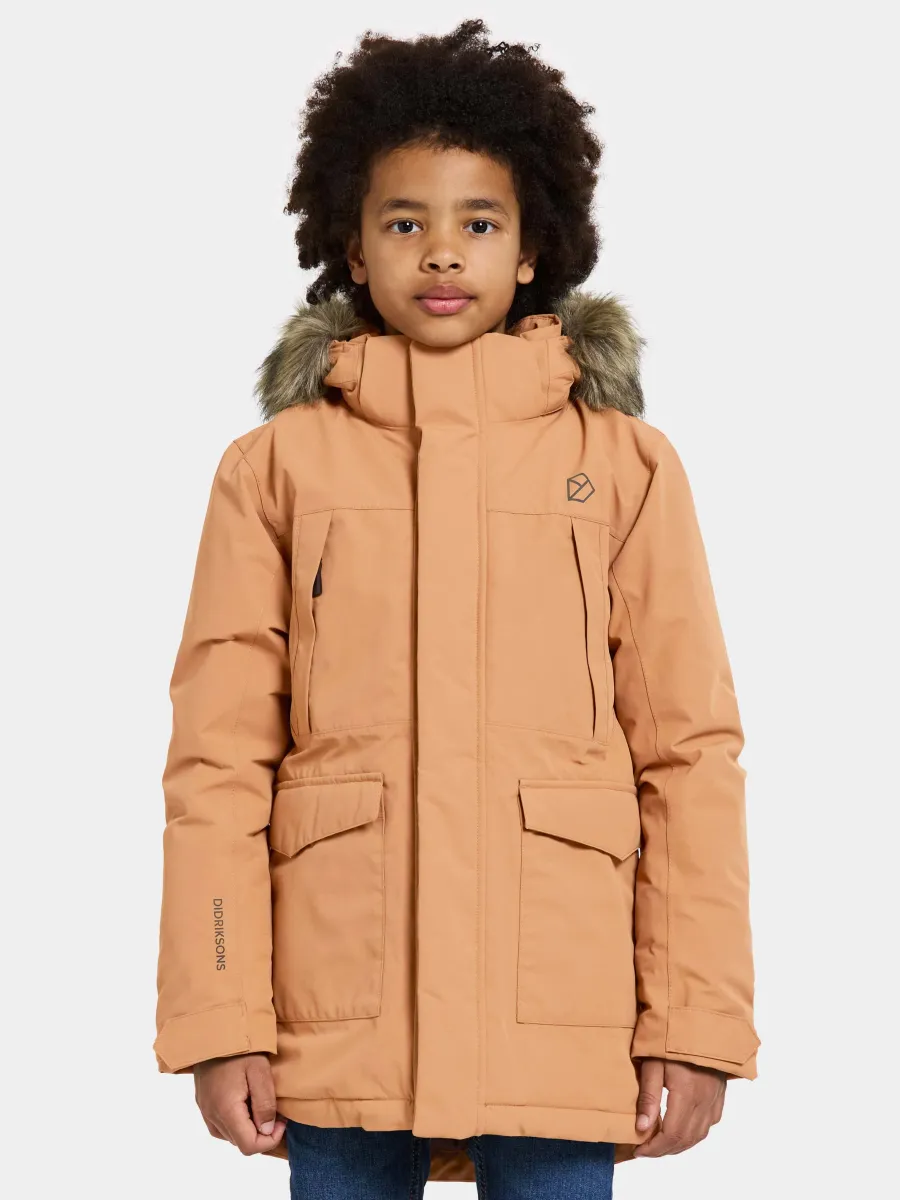 Didriksons Oxid Vinterjacka, Almond Brown, 130
