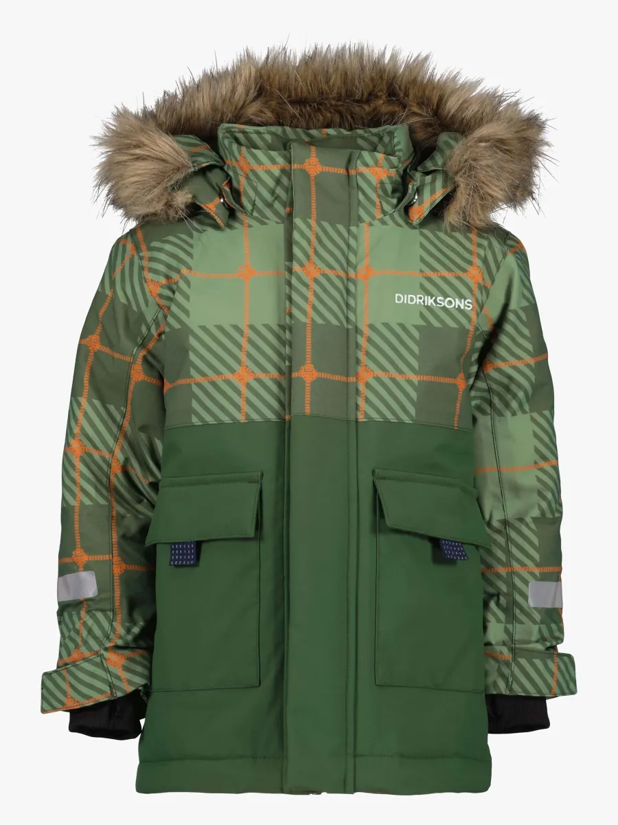 Didriksons Polarbjörn Vinterjacka, Termos Pine Green, 100