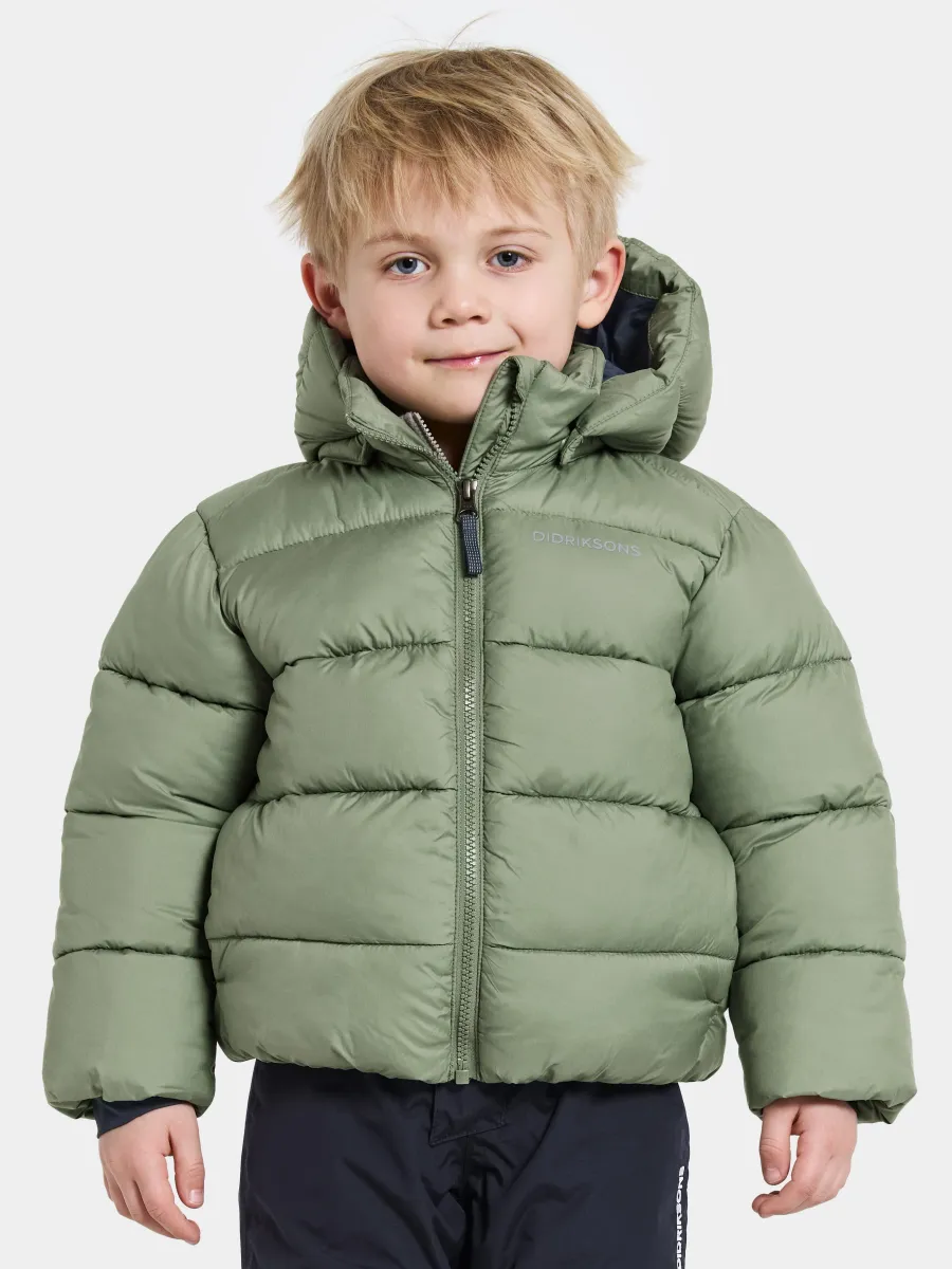 Didriksons Roxen Vinterjacka, Light Moss, 130