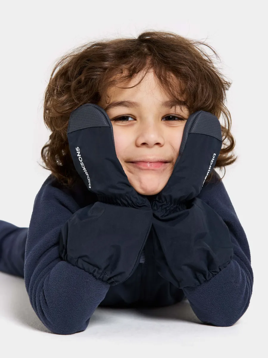 Didriksons Shell Skalvantar, Navy, 0-2 år