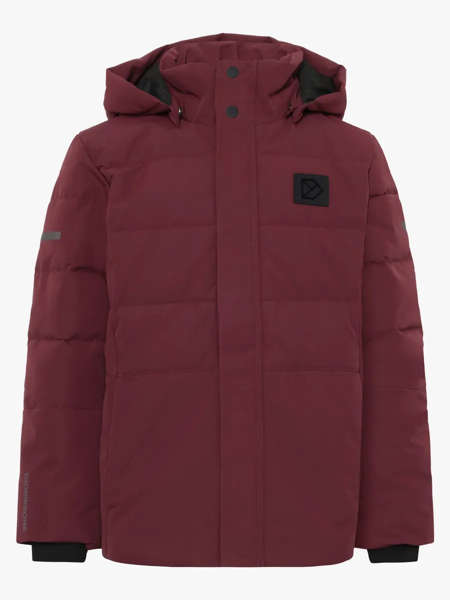 Didriksons Silikat Vinterjacka, Anemon Red, 140