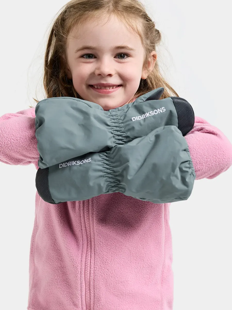 Didriksons Skalhandskar, Factory Blue, 2-4 år