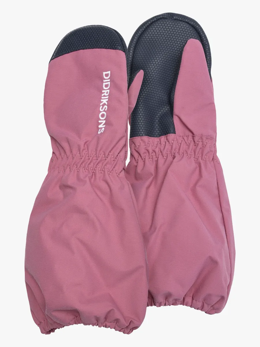 Didriksons Skalhandskar, Heather Pink, 2-4 år