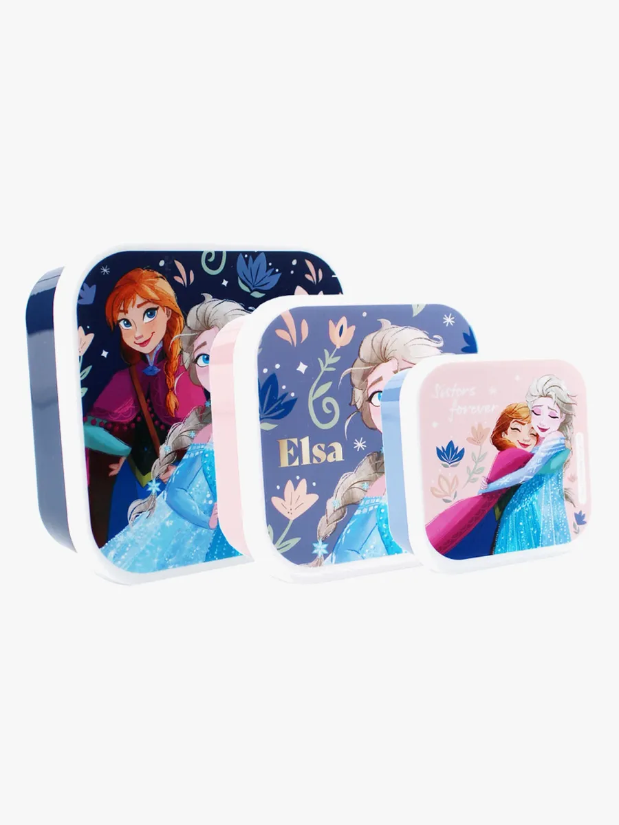 Disney Frozen 3 in 1 Snackbox Fresh Bites, Blå