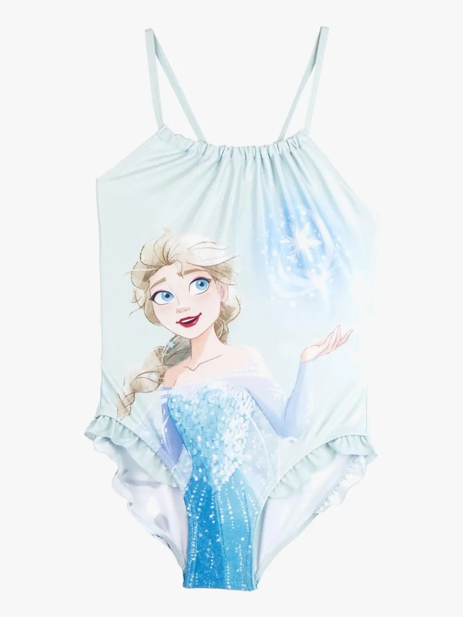 Disney Frozen Baddräkt, Ljusblå, 116-122