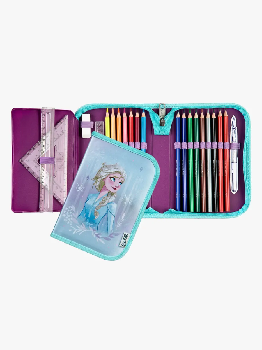 Disney Frozen Pennfodral med Innehåll