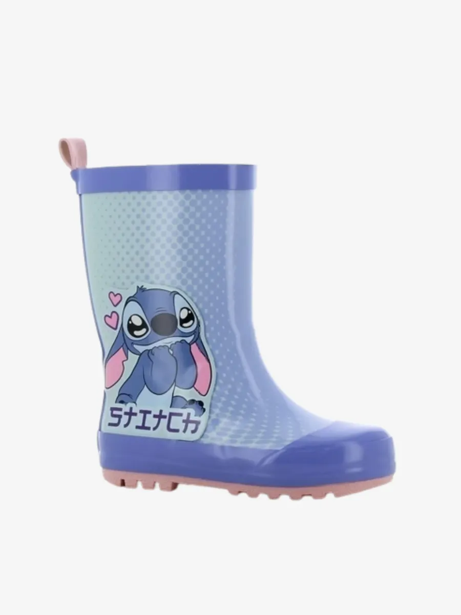 Disney Lilo &  Stitch Gummistövlar, Lilac/Light Pink, 26