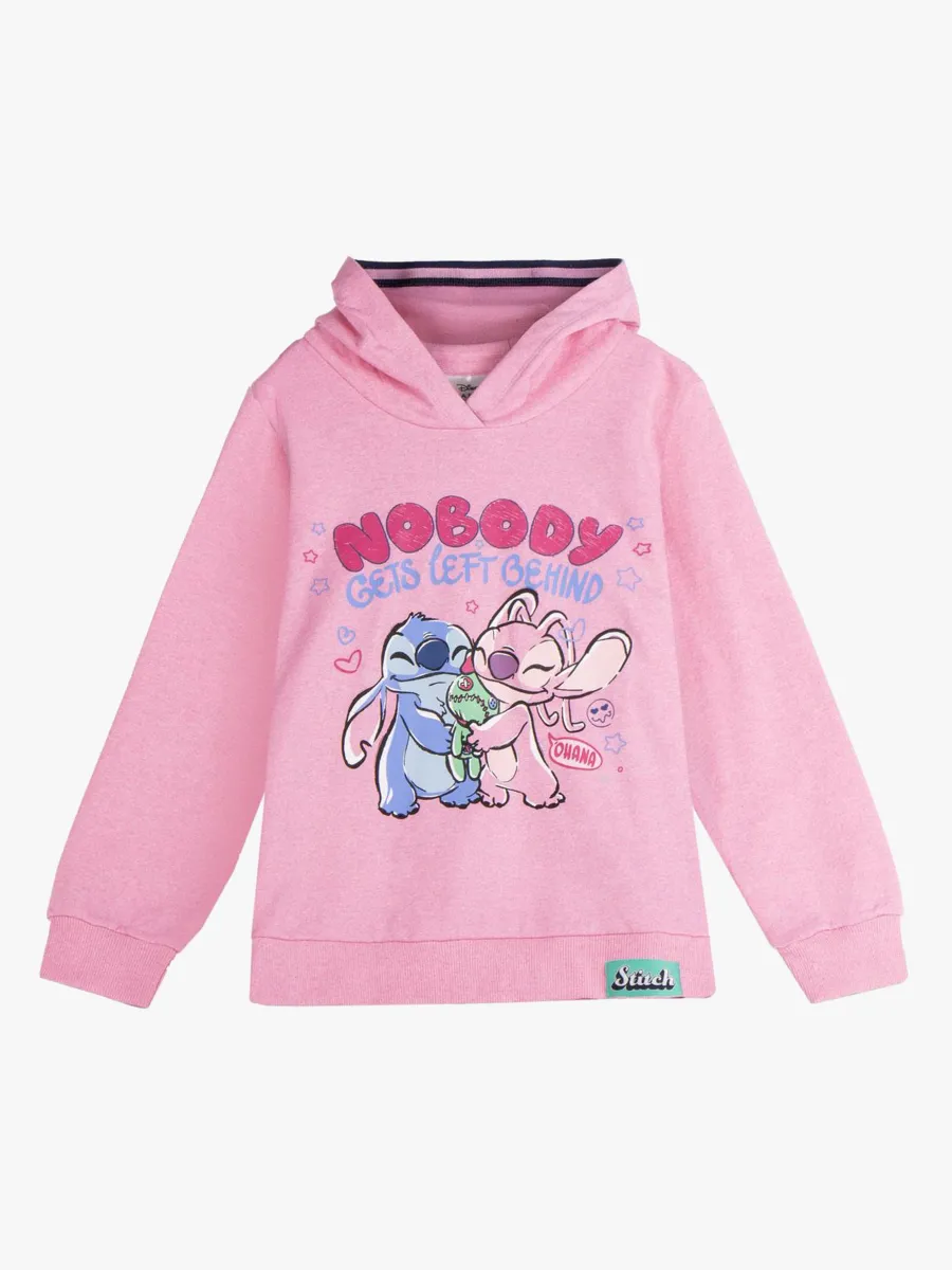 Disney Lilo &  Stitch Hoodie, Rosa, 6 år