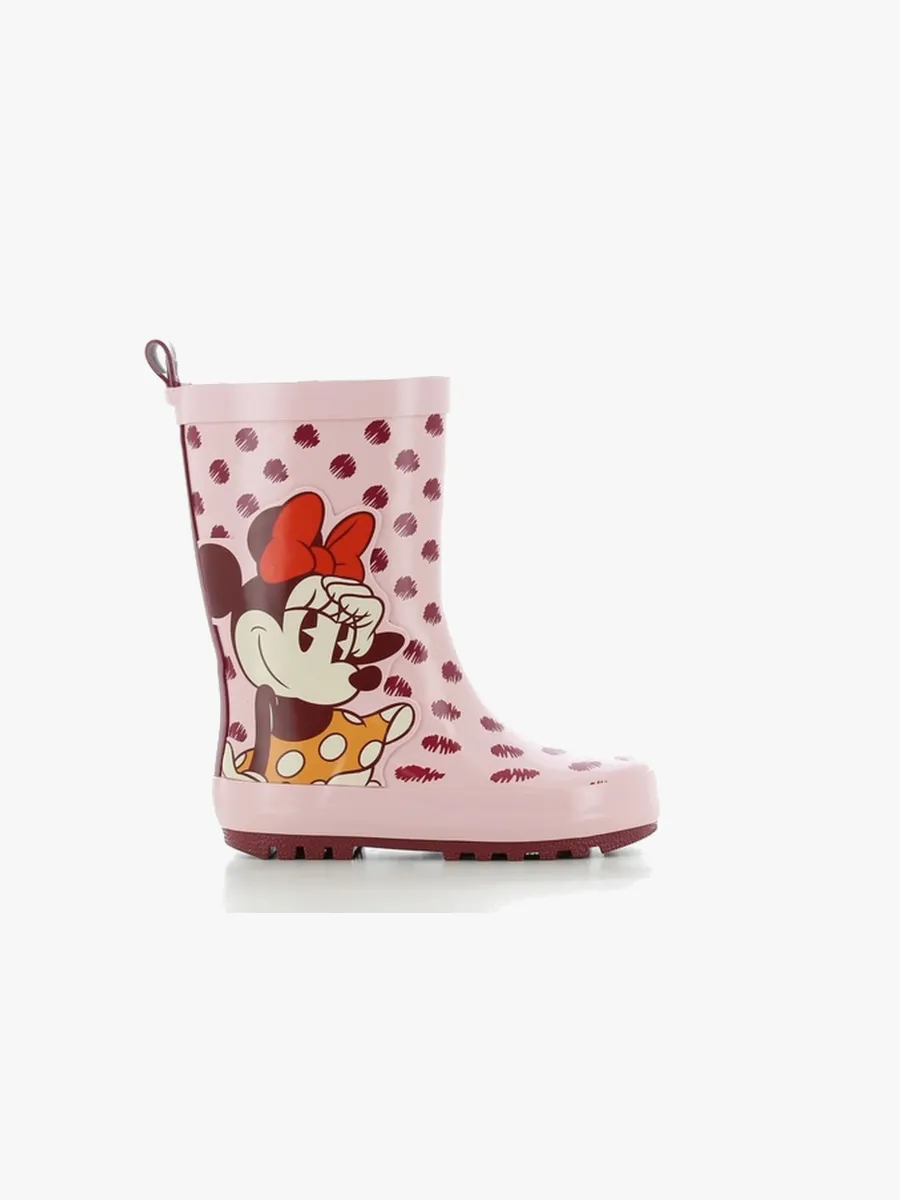 Disney Mimmi Pigg Gummistövlar, Pink/Burgundy, 23