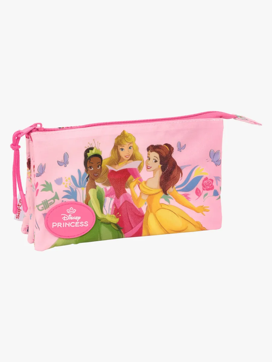 Disney Princess Trippelpennfodral, Rosa