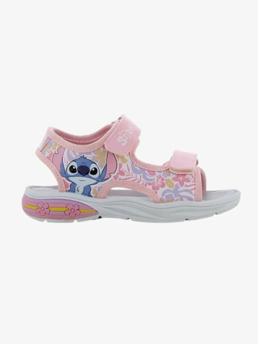 Disney Stitch Blinkande Sandaler, Pink, 28