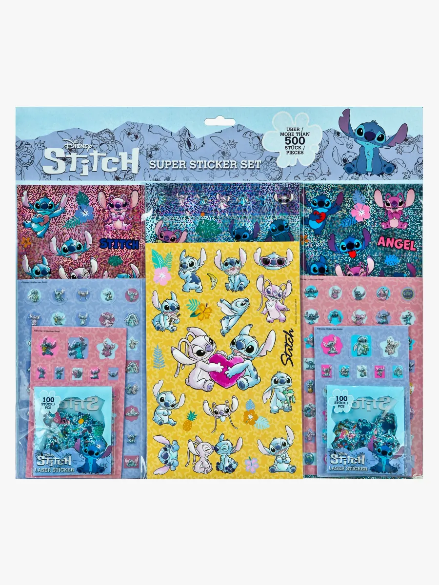 Disney Stitch Super Klistermärken 500 st