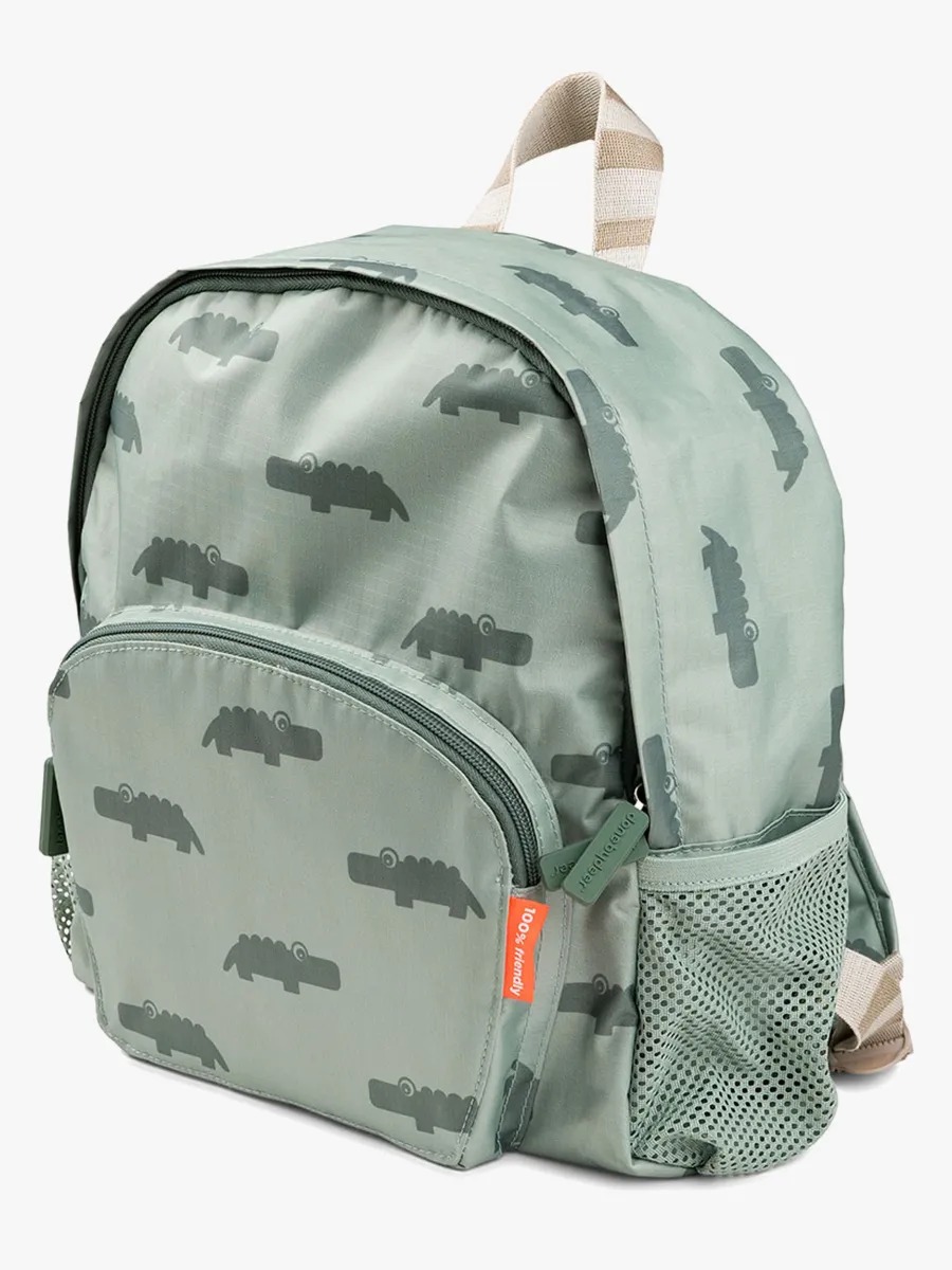 Done By Deer Croco Ryggsäck 10L, Green