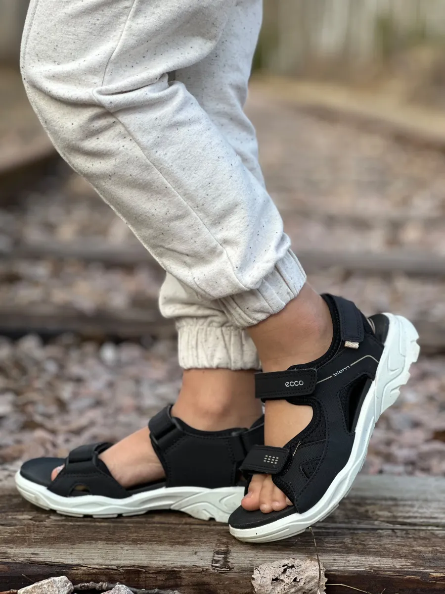 Ecco Biom Raft Sandaler, Svart, 27