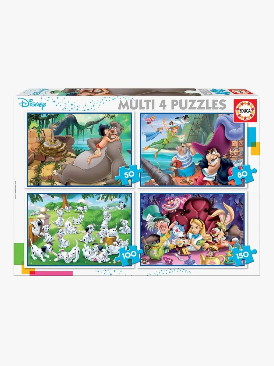 Educa Disney Classics Pussel 4-i-1