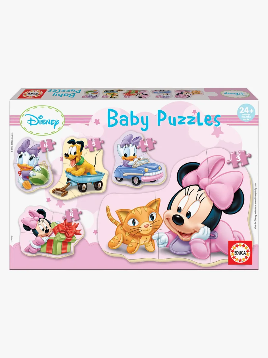 Educa Disney Mimmi Pigg Pussel 5-i-1