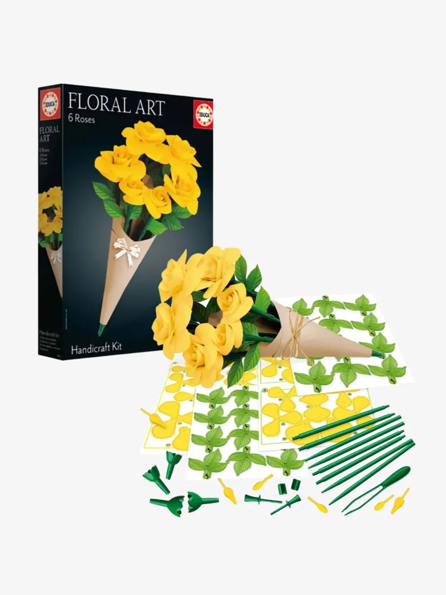 Educa Pysselset Rosor, Gul
